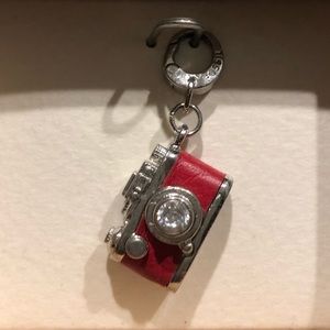 Fossil Red Camera Charm